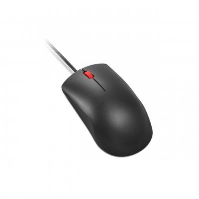 Lenovo 120 Wired Plug & Play USB Mouse, High Resolution 1600 DPI Optical Sensor (GY51L52636)