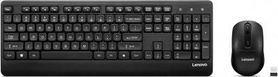 Lenovo 210 USB-A Wireless Combo Combo Set (Black)