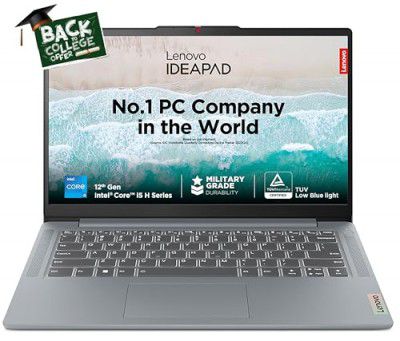 Lenovo 83EQ005VIN IdeaPad Slim 3 12th Gen Intel Core i5-12450H 14" Light Laptop (16GB/512GB SSD/Win)