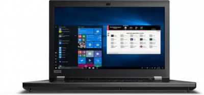 Lenovo Core i7 9th Gen 9750H - (16 GB/1 TB SSD/Windows 10 Pro/4 GB Graphics) Thinkpad P53 Thin and Light Laptop  (15.6 inch, Black, 2.5 kg)