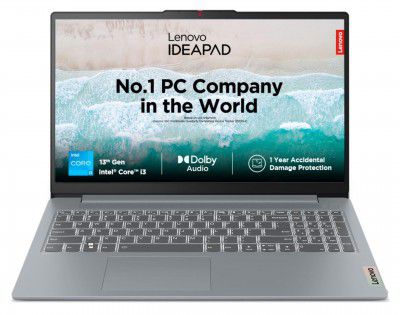 Lenovo IdeaPad Slim 3 Intel Core i3-13th Gen Laptop (8GB RAM/512GB SSD) 82X700FXIN
