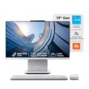Lenovo IdeaCentre AIO 13th Gen Core™ i3-1315U 27" FHD IPS (8GB RAM/512GB SSD/Windows11/Office 24/3Wx2 Harman Speakers/Wireless EOS Keyboard & Mouse, Cloud Grey), F0HN00PGIN All-in-One Desktop...