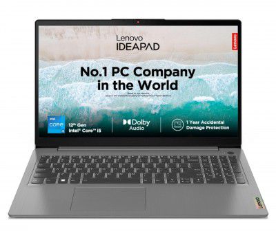 Lenovo IdeaPad 3 Intel Core i5-1235U 12th Gen 82RK00EDIN Laptop (8GB RAM + 512GB SDD)