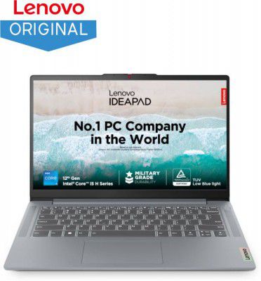 Lenovo IdeaPad Slim 3 Intel Core i5 12th Gen 12450H 14IAH8 Laptop (8 GB RAM + 512 GB SSD)