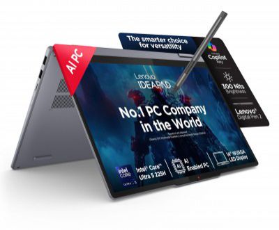 Lenovo IdeaPad 5 2-in-1 Intel Core Ultra 5 225H (16GB RAM/1TB SSD), 83KR000HIN Convertible Laptop