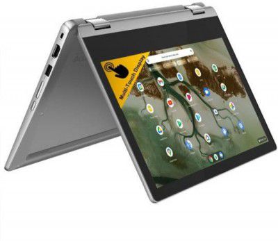 Lenovo IdeaPad Flex 3 Chromebook Intel Celeron Dual Core N4500 - (4 GB/128 GB EMMC Storage/Chrome OS) CB 11IJL6 (11.6 inch, Arctic Grey, 1.25 kg)