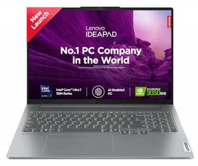 {Extra Rs.12500 OFF} Lenovo IdeaPad Pro 5 Intel Core Ultra 7 83D4002NIN Laptop (16GB RAM + 1TB SSD + NVIDIA RTX 3050 6GB)