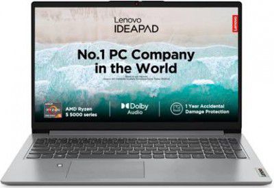 Lenovo IdeaPad Slim 1 AMD Ryzen 5 Hexa Core 5500U - (16 GB/512 GB SSD) 15ALC7 Thin and Light Laptop 