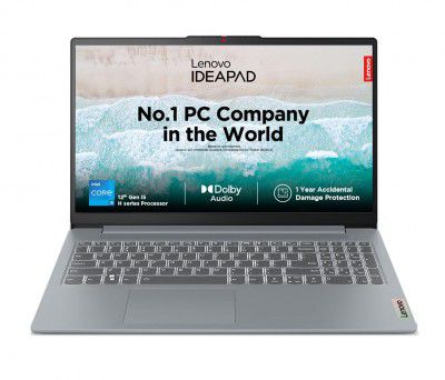 Lenovo IdeaPad Slim 3 12th Gen Intel Core i5-12450H 15.6" FHD Thin & Light Laptop (16GB/512GB SSD) 83ER00MCIN