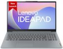 Lenovo Ideapad Slim 3 AMD Ryzen 5 7520U 15.6" FHD Laptop (8Gb/512Gb SSD/Win 11/Office/Arctic Grey/1.62Kg), 82XQ008GIN...