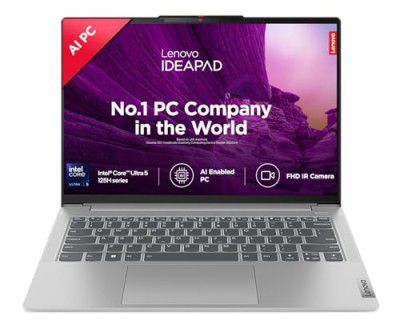 Lenovo IdeaPad Slim 5 Intel Core Ultra 5 125H Built-in AI 14" WUXGA-IPS 300Nits Thin & Light Laptop (16GB/512GB SSD/Grey) 83DA0002IN