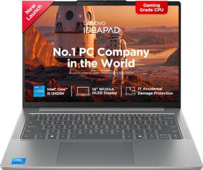 Lenovo IdeaPad Slim 5 WUXGA OLED Full Metal Body Intel Core i5 13th Gen 13420H - (16 GB/512 GB SSD) IdeaPad Slim 5 14IRH10 Thin and Light Laptop