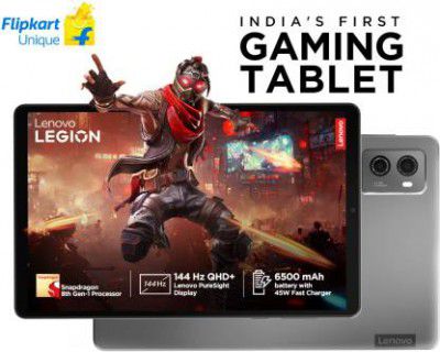 Lenovo Legion [ 12 GB RAM 256 GB ROM ] 8.8 inch with Wi-Fi Only Gaming Tablet (Storm Grey)