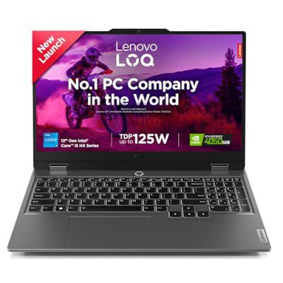 Lenovo LOQ 12th Gen Intel Core i5-12450HX FHD 83GS003VIN Gaming Laptop (16GB RAM + 512GB SSD + NVIDIA RTX 4050 6GB) 