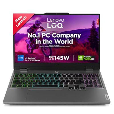 Lenovo LOQ 2024 14th Gen Core i7-14700HX | NVIDIA RTX 4060 8GB (16GB RAM/1TB SSD) 83DV00B8IN AI Gaming Laptop