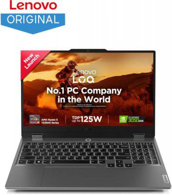 Lenovo LOQ AMD Ryzen 5 Quad Core 7235HS 15ARP9 Gaming Laptop (24 GB RAM + 512 GB SSD + 6 GB Graphics/NVIDIA GeForce RTX 3050)