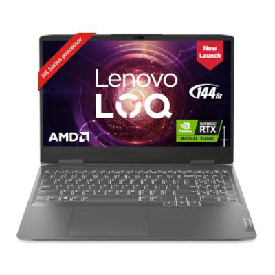 Lenovo LOQ AMD Ryzen 7 7840HS 82XT004JIN Gaming Laptop (16GB RAM + 512GB SSD + NVDIA RTX 4050 6GB)