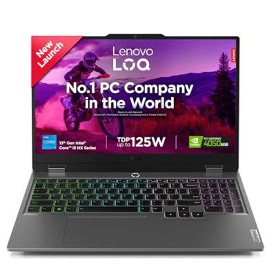 Lenovo LOQ Intel Core i5-13450HX 83DV007GIN Gaming Laptop (16GB RAM + 512GB SSD + NVIDIA RTX 4050 6GB Graphics)