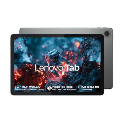 Lenovo Tab | 10.1" Display | Wi-Fi Only | 4 GB RAM + 64 GB ROM (Expandable up to 1 TB)