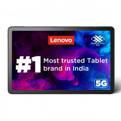 Lenovo Tab M10 5G |10.6 inch (26.9cm)| 6 GB, 128 GB Expandable|Wi-Fi+ 5G (Abyss Blue, ZACT0030IN)