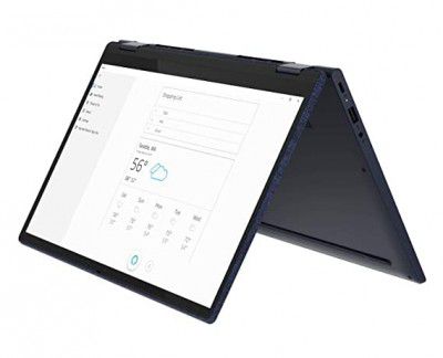 Lenovo Yoga 6 AMD Ryzen 7 4700U 13.3 inches Full HD IPS 2-in-1 Touchscreen Business Laptop (16GB/512GB SSD/Windows 10 Home SL/Fingerprint Reader/Abyss Blue/Fabric Surface/1.32Kg)