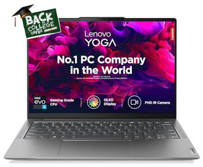 Lenovo Yoga Slim 6 13th Gen Intel Evo Core i5 13500H, WUXGA OLED 400Nit Laptop 83E00006IN (16GB/512GB SSD) 