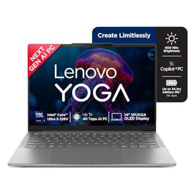 Lenovo Yoga Slim 7 Intel Core Ultra 5 226V(16GB RAM/1TB SSD/14/WUXGA /1.19Kg), 83JX005FIN