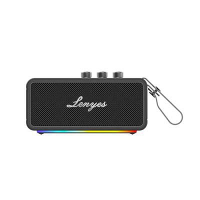 Lenyes S876 90W Bluetooth Speaker | 4000mAh Battery (Black)