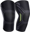 Leosportz 2 Pack Brace, Compression Sleeve Unisex, Running,Gym, Hiking Knee Support  (Green, Black)...