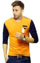 Leotude Regular Fit 3/4th Sleeve Tshirt for Men...