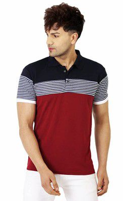 LEOTUDE Regular Fit Half Sleeve Polo Mens T-Shirt