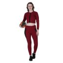Leriya Fashion The value Women's Regular Fit & Stretchable Workout Top & Bottom Sets, For Yoga | For Sports (X-Small, Orange)'...