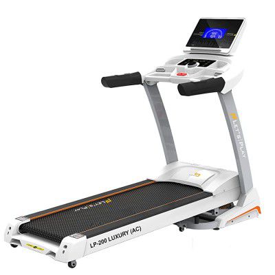 Lets Play ® LP-200AC Automatic Treadmill 3.HP AC Semi Commercial Treadmill 