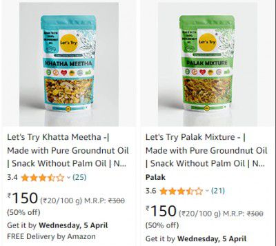 Let's Try - Mixture Snack Flat 50% Off