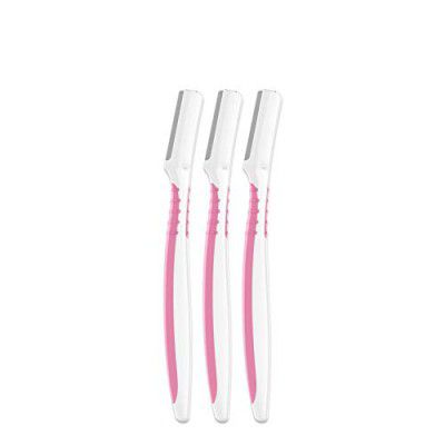 LetsShave Evior Reusable Face & Eyebrow Razor For Women - Pack of 3