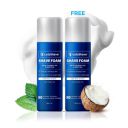 LetsShave Shave Foam Menthol for Men- 200 gm x 2, Coconut Oil Enriched...
