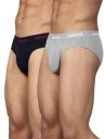 Levi's 009 Neo Brief for Men with Contoured Double Pouch, Tag Free Comfort & Smartskin Technology (Pack of 2)...