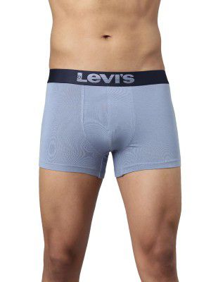 Levi's 032A Men's Premium Supima Cotton Micro Modal Solid Trunk - Mid Rise, Outer Elastic Waistband (Pack of 1)