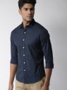 LEVI'S Men Solid Casual Blue Shirt...