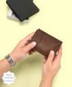 LEVIS Men Tan Genuine Leather Wallet - Regular Size  (3 Card Slots)...