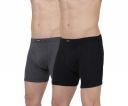 Levi’s Men’s 100% Cotton 100 CA Solid Long Comfort Boxer Brief (Pack of 2)...