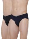 Levi’s Men’s 100% Cotton Fit Innerelastic Solid Comfort Brief (Pack of 2)...