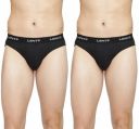 Levi’s Men’s 100% Cotton Solid Classic Briefs Snug Fit (Pack of 2)...