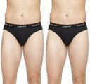 Levi’s Men’s 100% Cotton Solid Classic Briefs Snug Fit (Pack of 2)...