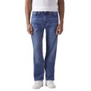 Levi's Men's 505 Mid Indigo Straight Fit Mid Rise Jeans...
