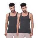 Levi’s Men’s Cotton 100 CA Solid Sports Rib Vest (Pack of 2)...