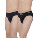 Levi’s Men’s 100% Cotton Solid Classic Briefs Snug Fit (Pack of 2)...