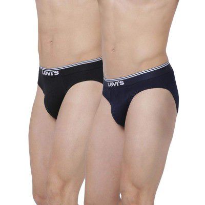Levis Mens Regular Solid Brief (PR78696_Multicolor_XL)