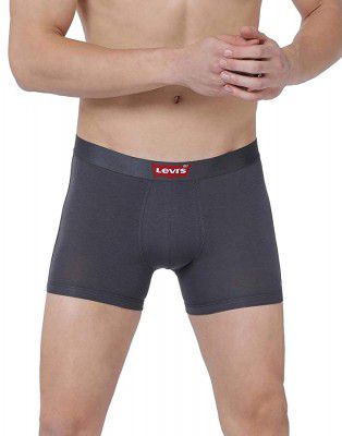 Levi’s Men’s Ultra-Soft Supima Cotton Tencel Lycra 300 LS Solid Premium Trunk (Pack of 1)