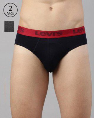 LEVIS Pack of 2 Briefs with Logo Waistband